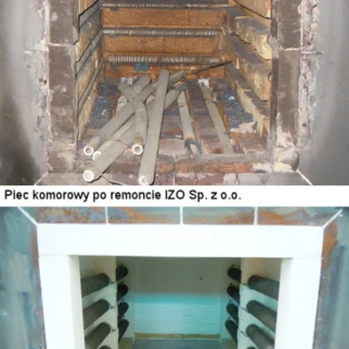 Remont pieca komorowego 128/1100