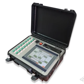 Pomiary rozkładu temperatur TUS - Rejestrator termoparowy